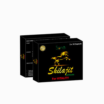 Sona Shilajit Capsule with Blister Packing - Pack of 1 (10 x 3 = 30 Capsules)